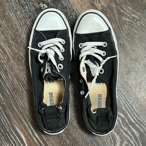 Converse black sneakers
